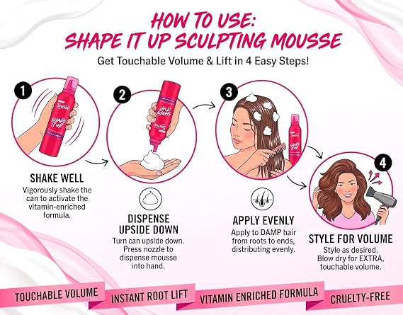 Suave Shaping Mousse, Extra Hold, 9 oz