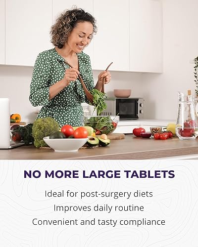 Miniatura 7 de Bariatric Expert D3 Vitamina - Suplemento dietético de fusión rápida para adultos después de la cirugía bariátrica, 90 unidades