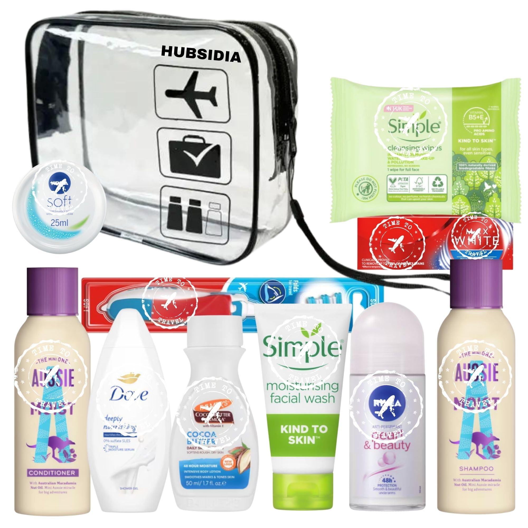 Gisdo Kit Igiene Personale Per Senzatetto – Confezione Da 30 Set 10-in-1, Articoli Da Toeletta In Viaggio, Spazzolino, Dentifricio, Sapone E Pettine