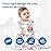 TotAha Sleep Sack 15-18-24 Months 3-Pack,Stretchy,Buttery Soft Sleeping Bag,Light Baby Wearable Blanket with 2-Way Safe Zippers for Boys Girls, 0.5 TOG