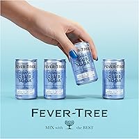 Vista 6 de Fever Tree Club Soda Club Soda - Mezclador de calidad premium - Bebida refrescante para cócteles y cócteles sin alcohol. Ingredientes de origen