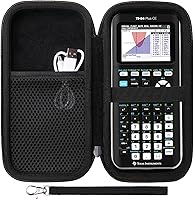 Vista 12 de LTGEM - Funda compatible con calculadora Texas Instruments TI-84 Plus CE/TI-84 Plus/TI-Nspire CX II CAS/TI-Nspire CX II/TI-83