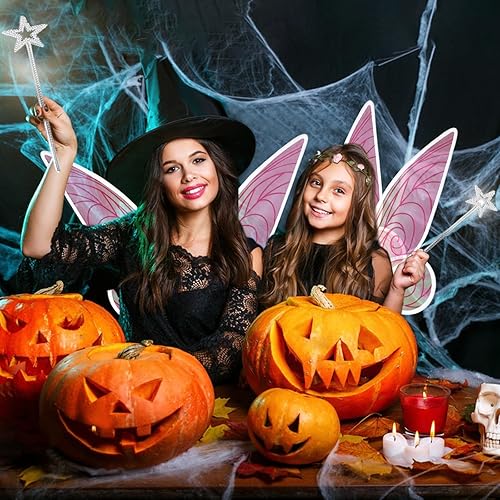 Vista 2 de Halloween Costume Fairy Wings Angel Wings for Women and Girls