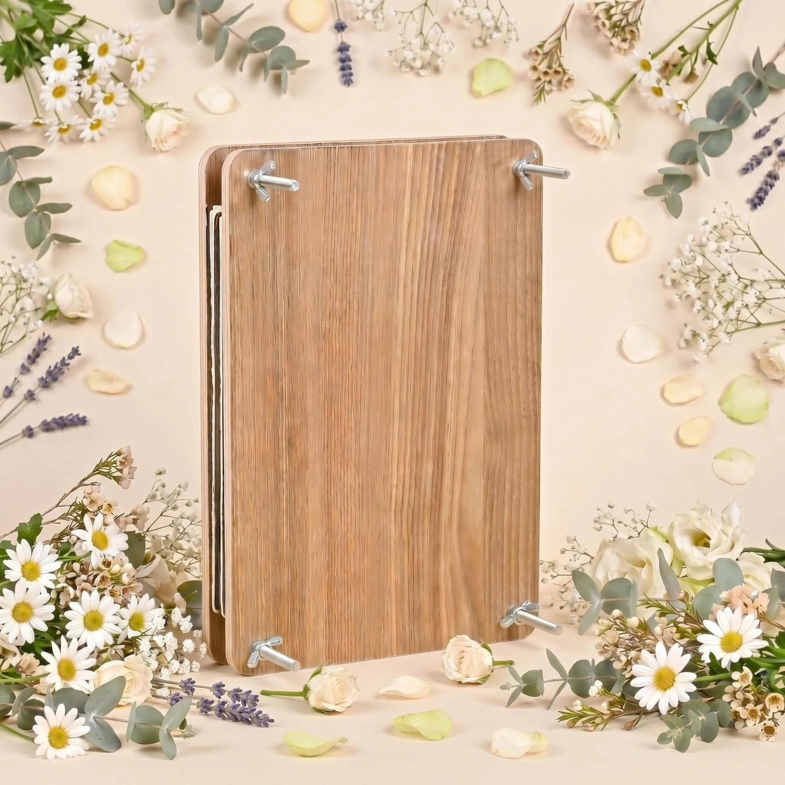 Flower Press Kit for Adults, 5.9"x5.9" | DIY Handmade Craft, Flower Press Kit for Dried Flowers Art Bookmark, DIY Lantern Photo Frame Flower Decoration
