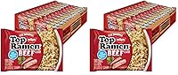 Vista 8 de Nissin Top Ramen - Sopa de fideos, salsa de soja, 3 onzas (paquete de 24)