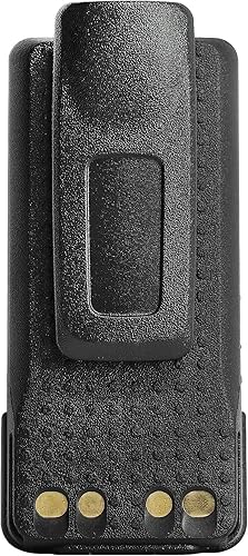 Amasu PMNN4409 PMNN4409AR PMNN4448 - Batería de iones de litio de 2600 mAh con clip de cinturón compatible con XPR7350 XPR7580 XPR7550 XPR3300