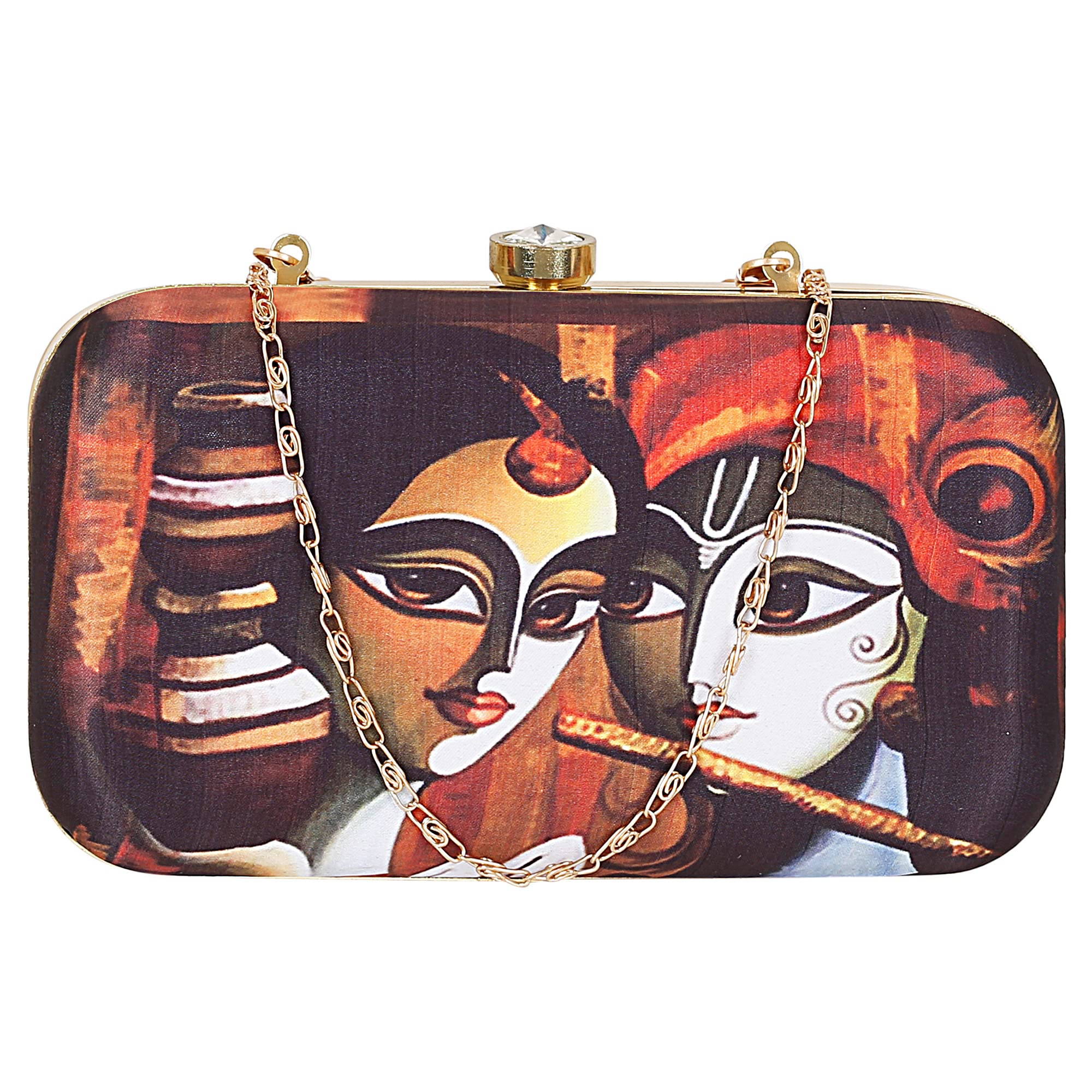 MaFs Womens Printed Beautiful Clutches (Multicolour) (B09X4CTWB7) Amazon Price History, Amazon Price Tracker