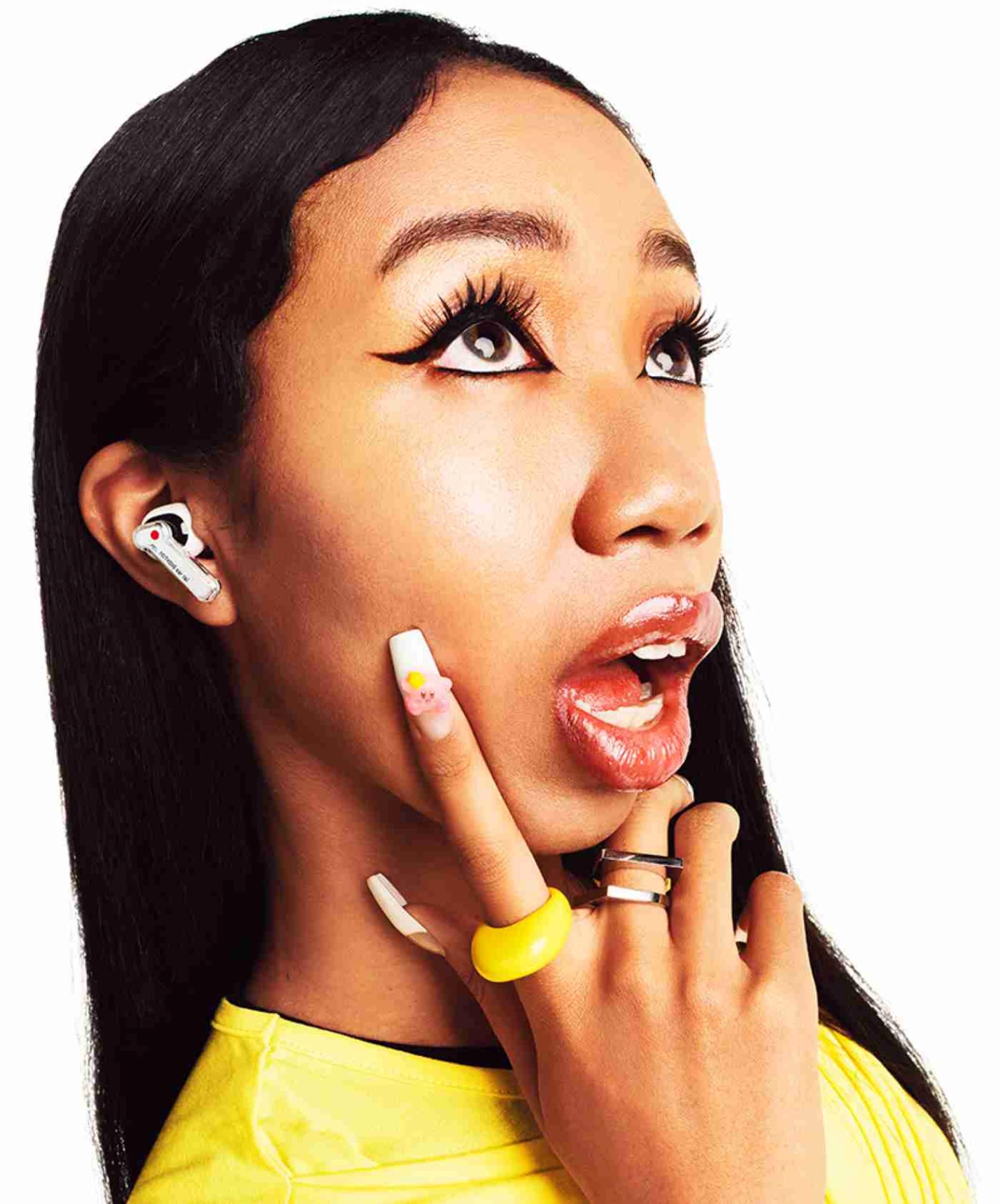 Nothing Ear (a) 2024 | ChatGPT Compatible | Hi-Res Audio | LDAC Bluetooth Headset (White, True Wireless) — Amazon image 7