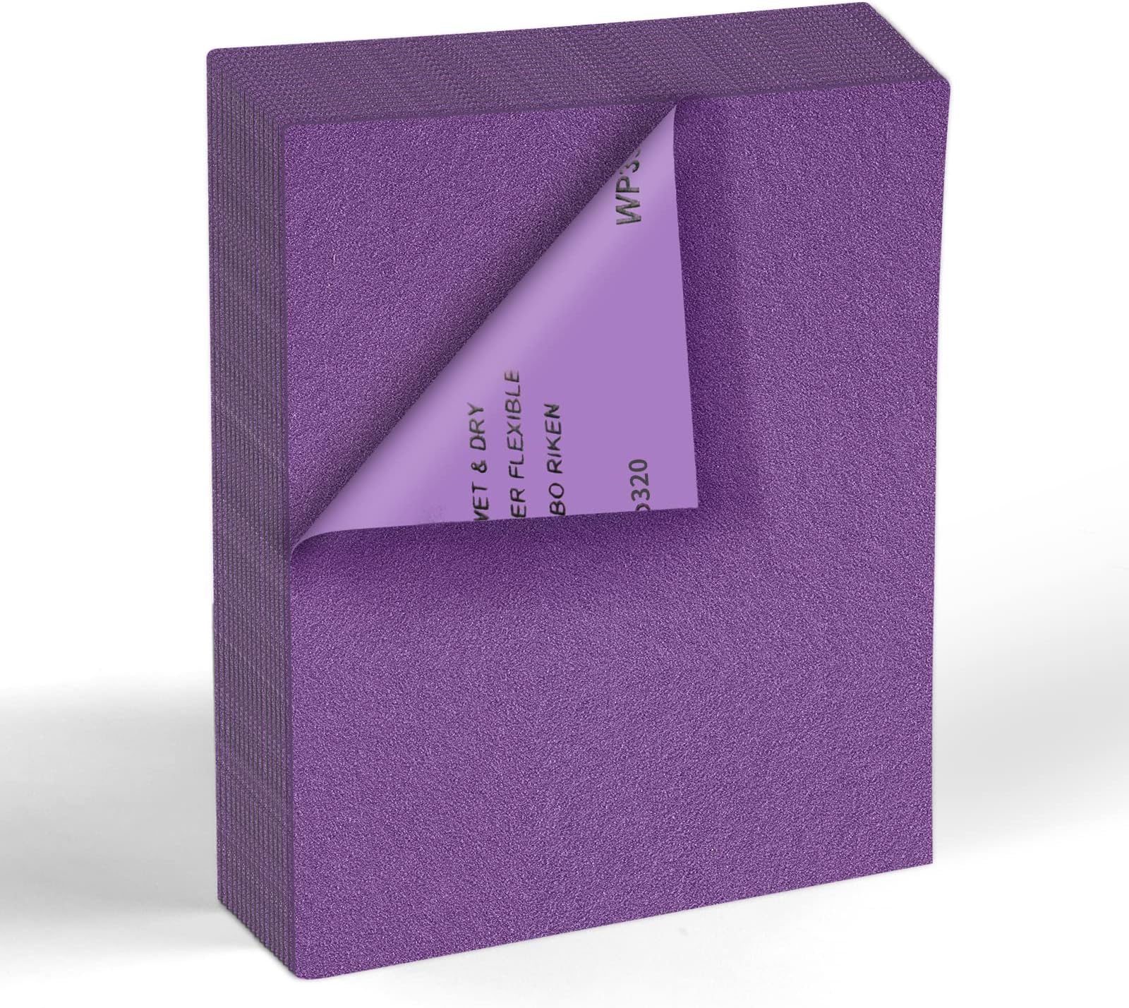 MAXMAN 320 Grit Sandpaper 20 PCS, Wet Dry Sandpaper Sheets 9 x 11 Inch, Sand ...