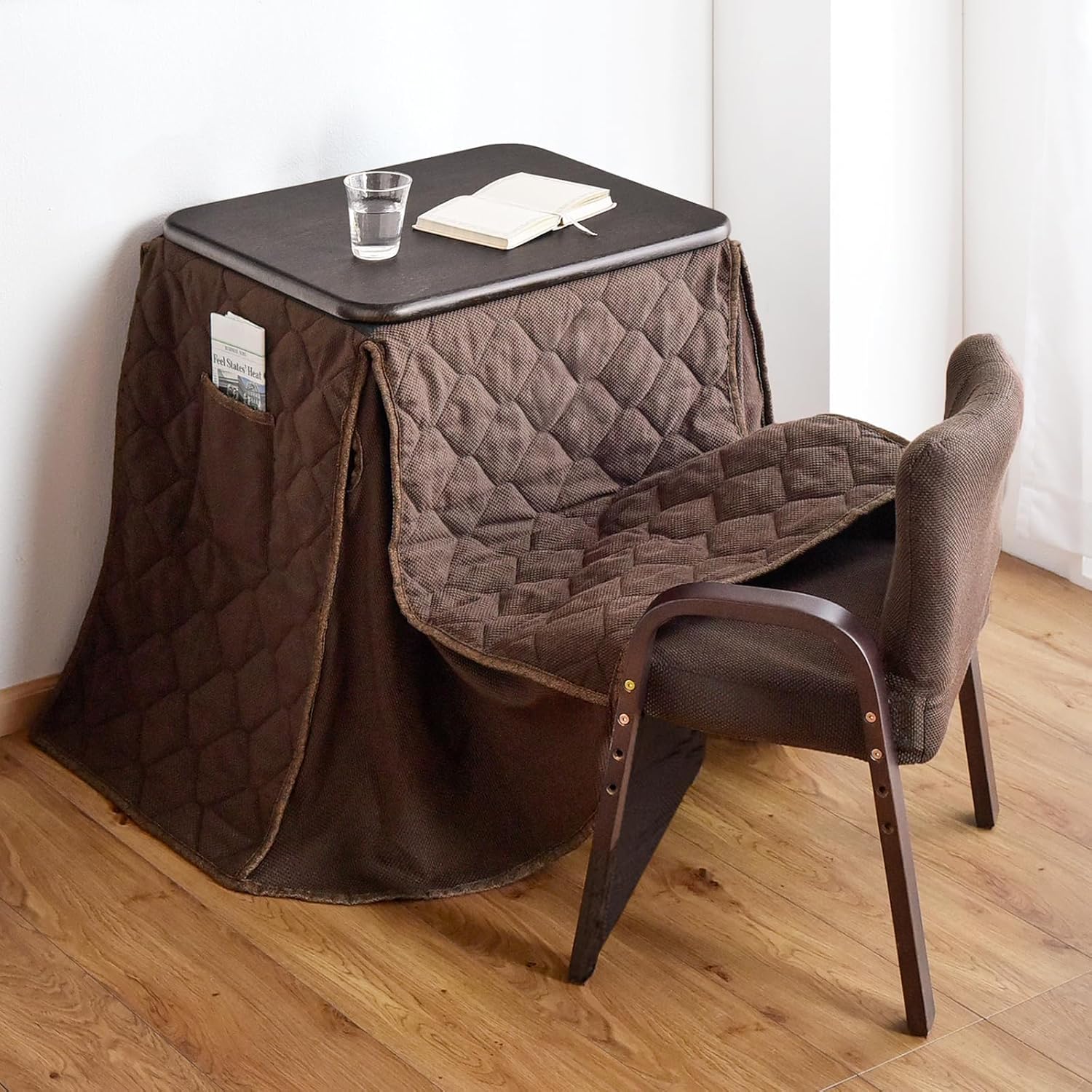 【引き取りのみ】中古　ニトリ　フラットヒーター　こたつ　ヴィンテージ風　おしゃれ 引き取りのみ】中古 ニトリ フラットヒーター こたつ ヴィンテージ風