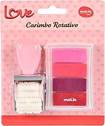 CARIMBO ROTATIVO LOVE MOLIN