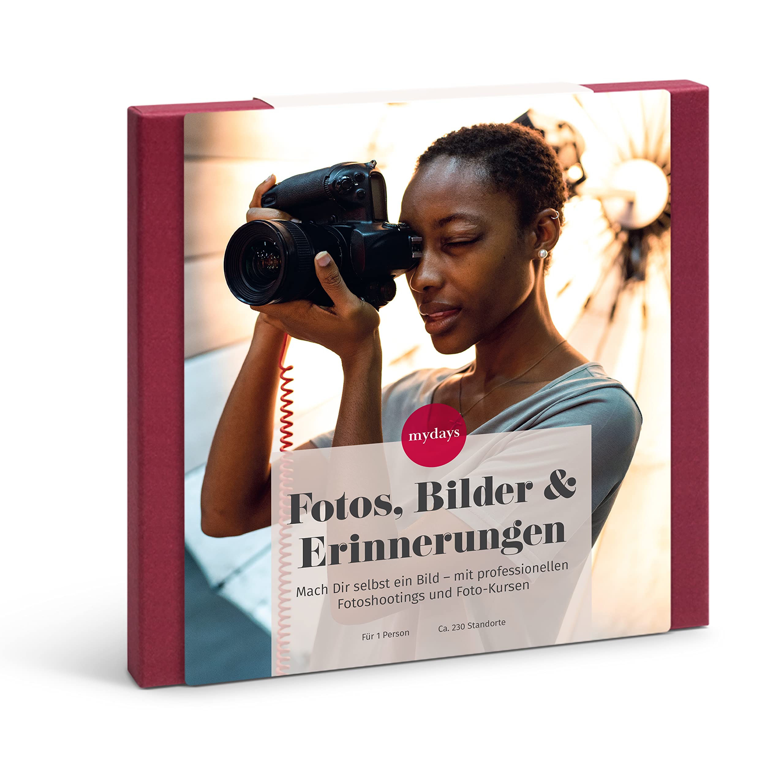 mydays Geschenkbox Fotos, Bilder & Erinnerungen | Verschiedene Erlebnisse an 143 Standorten, Geschenk für 1 Person