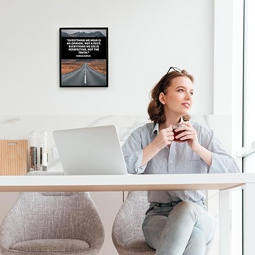 Miniatura 4 de Everything We See - Mountain Landscape Motivational Wall Art, Marcus Aurelius Inspirational Philosophy Wall Decor Print For Home Decor, Office