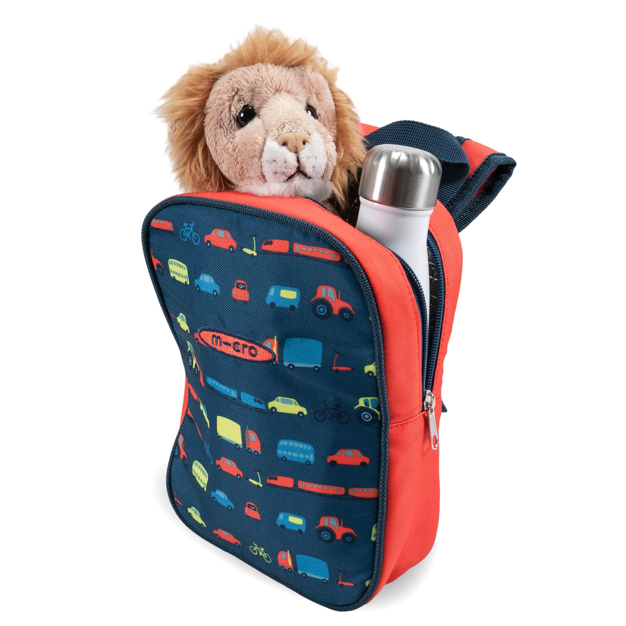 Micro Scooters | Children's Eco Scooter Bag | Rucksack & Insulated Lunch Bag | Hanging Travel Luggage | Boys & Girls | Vehicle