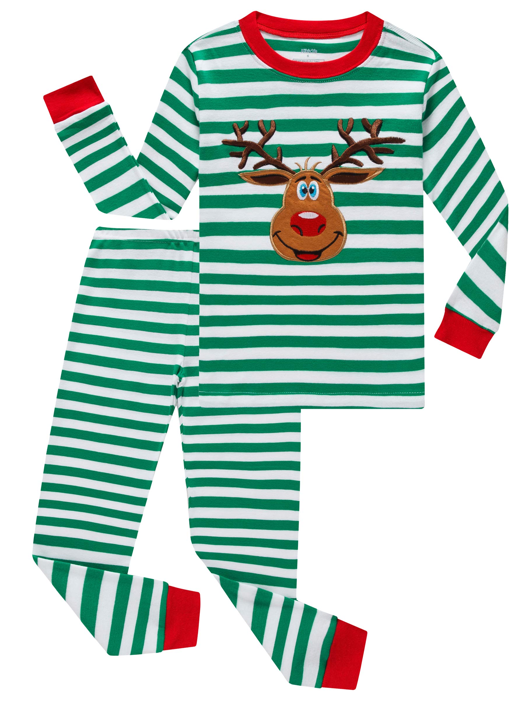 KikizYe Pajamas for Boys Pjs Kids Long sleeve Pijamas