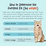 Cat-in-the-Bag Cozy Comfort Carrier - Small Caramel Pet Carrier for Cat and Cat Restraint for Medication Administration, Nail Clipping, Travel, Vet Visits, and Dental Care
