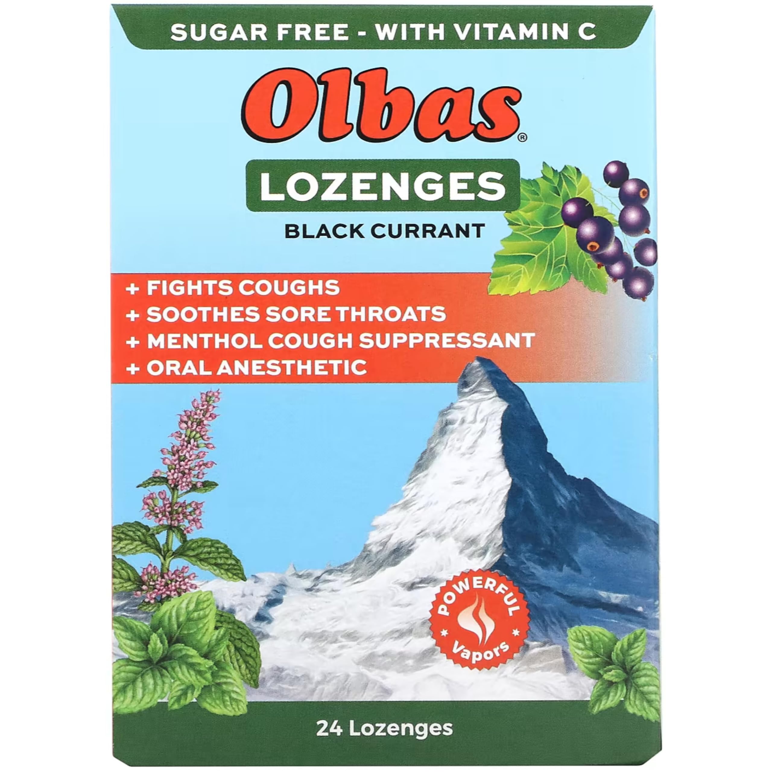 OlbasLozenge, 24 per pack - 12 packs per case.12