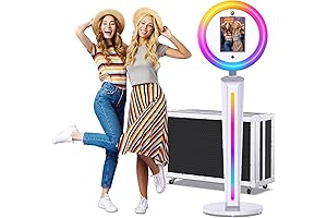 Sturdy Selfie Photobooth Machine for Parties, Weddings, and Events
