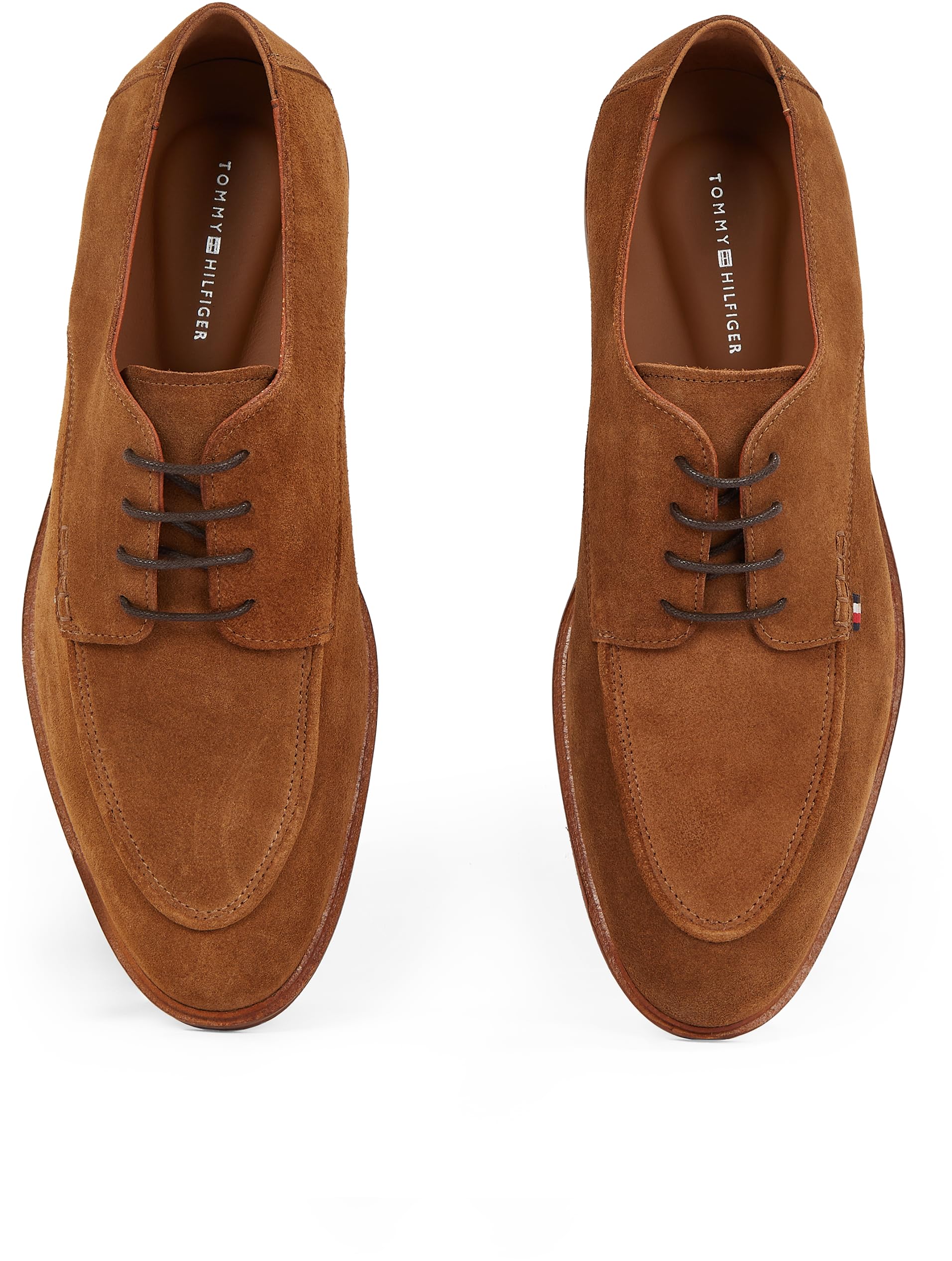 Tommy Hilfiger Mężczyźni Hilfiger Thunit Suede M Toe ShoeButy Derby
