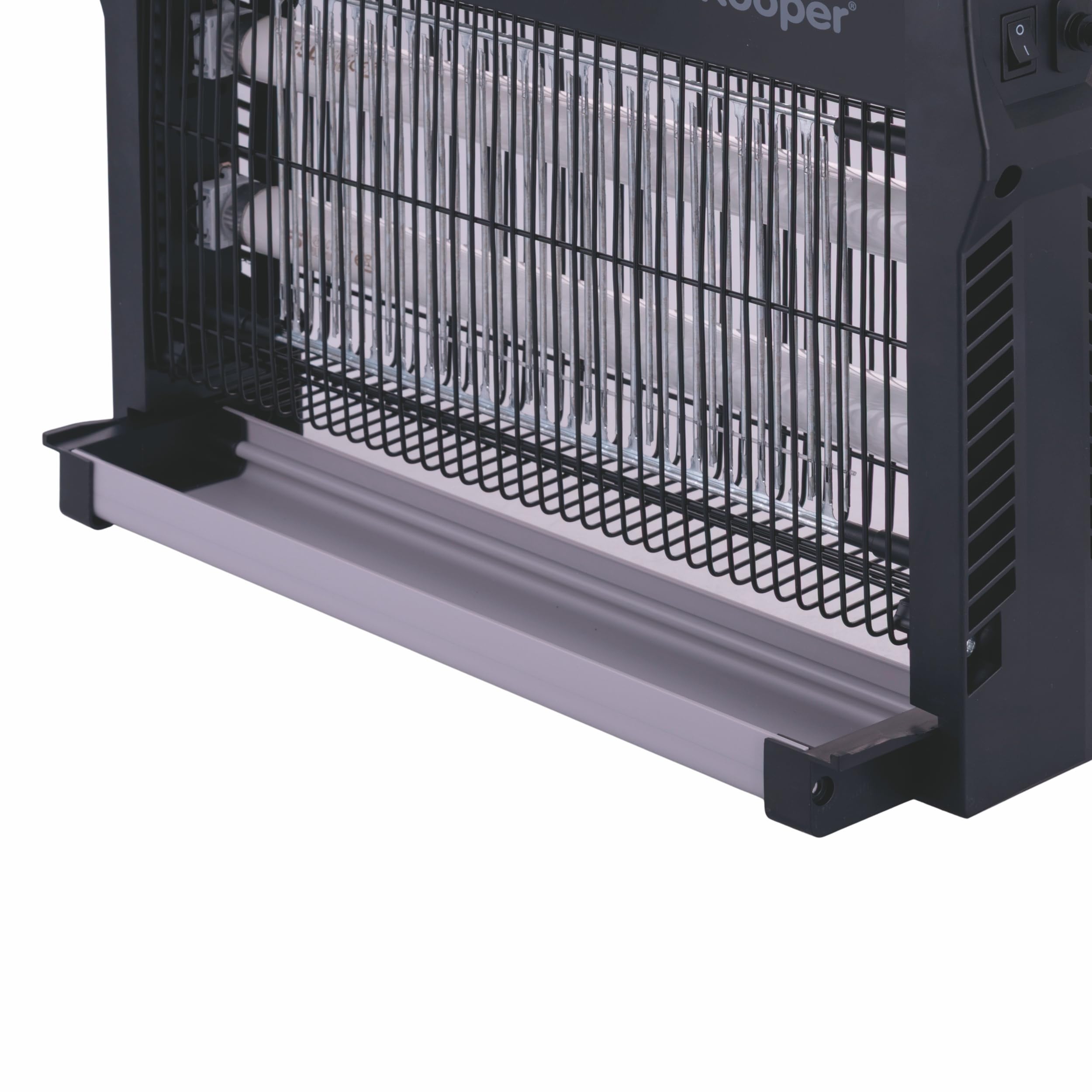 Zanzariera elettrica, copertura fino a 80 mq, vano di raccolta insetti 20 W, Kooper