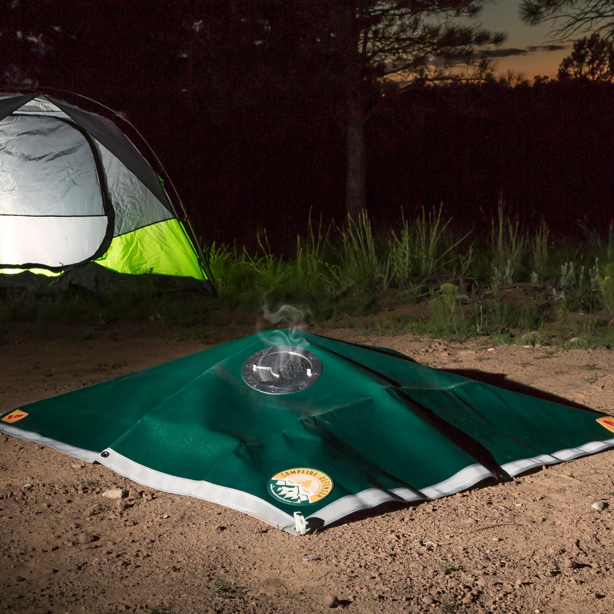 Campfire Defender Outdoor Fire Pit Cover, 68