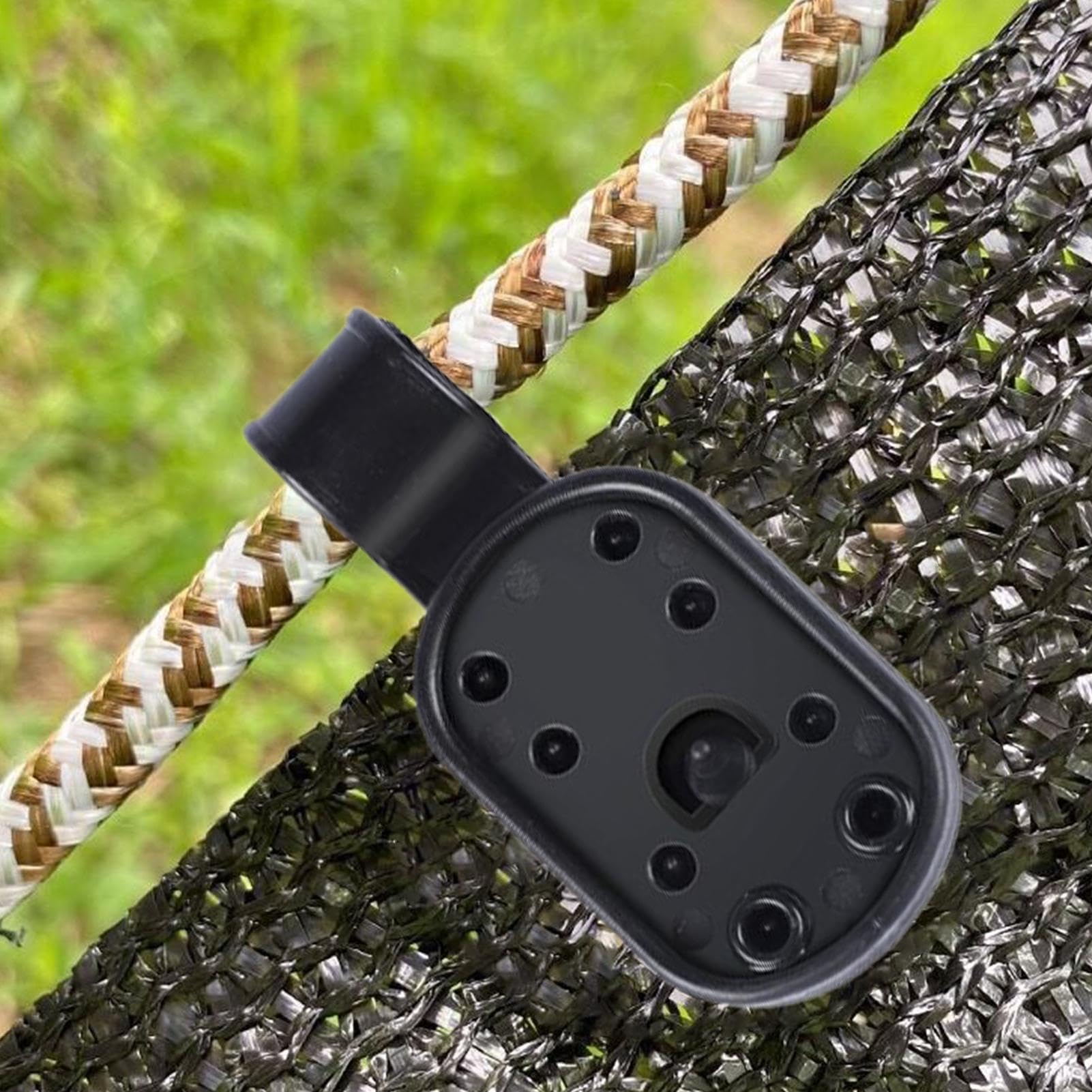 Clips De Alta Resistencia Para Tela De Sombra,100 Piezas Clips Resistentes Para Redes De Jardín | Pinza Antiviento Tela Toldo,Para Jardín Exterior Patio Porche Cerca