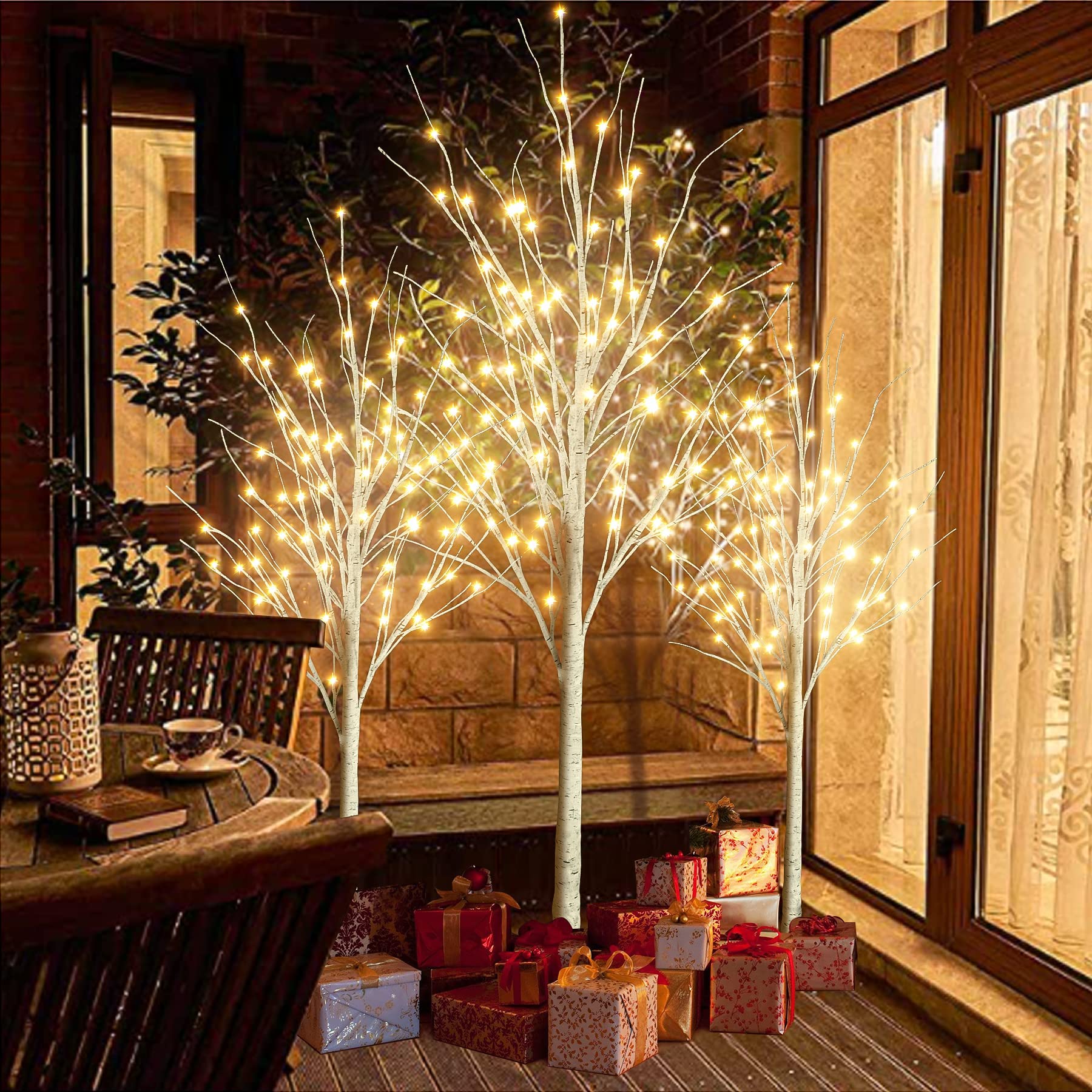 Musical Lighted Trees 3