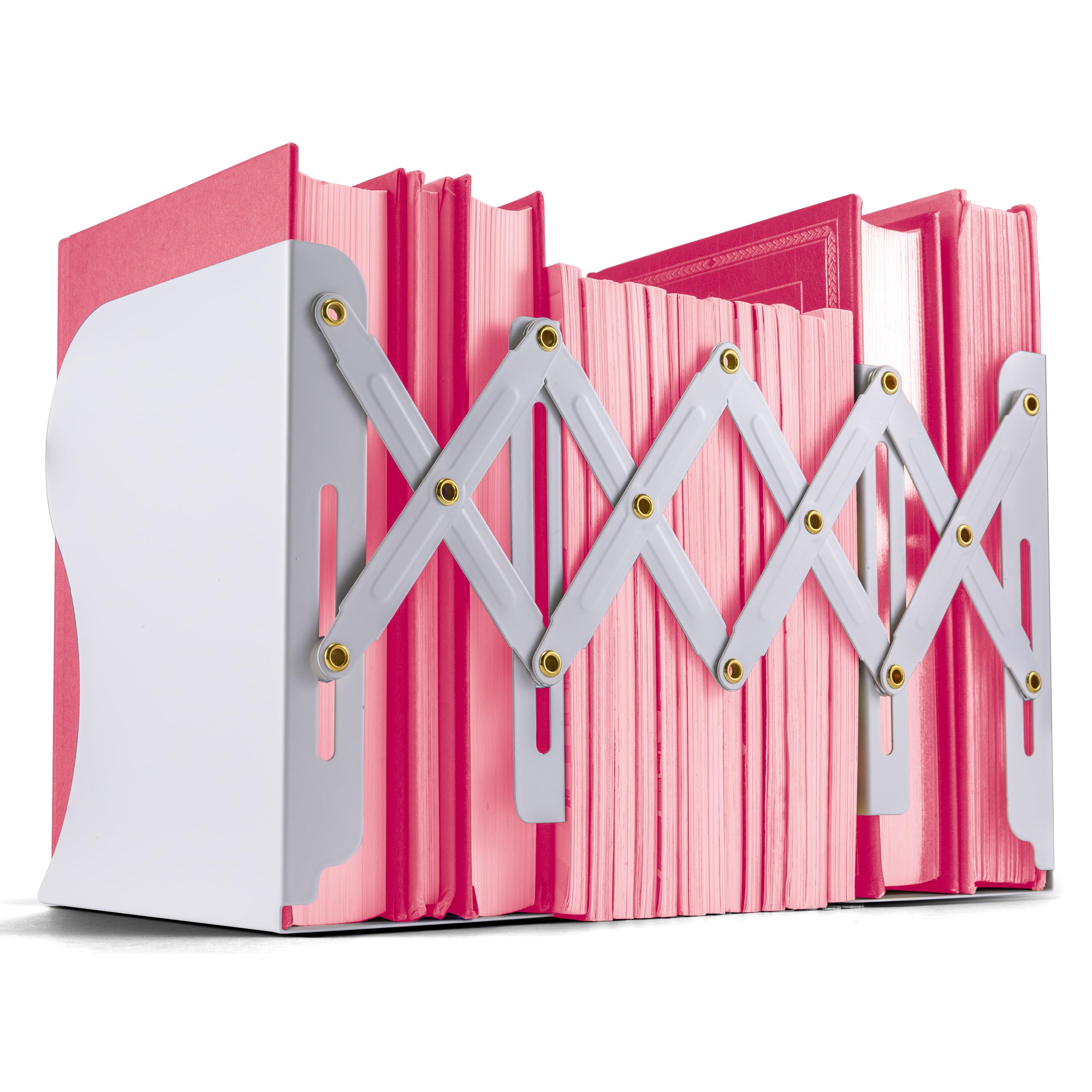 Officemate Adjustable Bookends, Expandable: 4