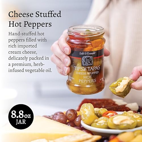 Miniatura 2 de Sable & Rosenfeld Tipsy Tapas Peppers, picantes, 8.8 onzas