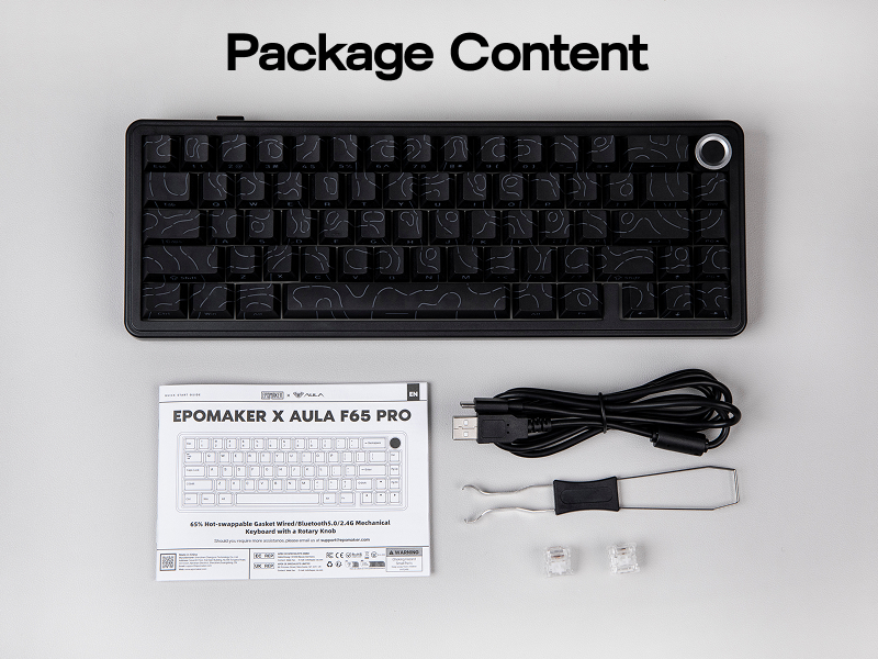 Amazon | EPOMAKER x AULA F65 PRO ワイヤレスメカニカルゲーミング