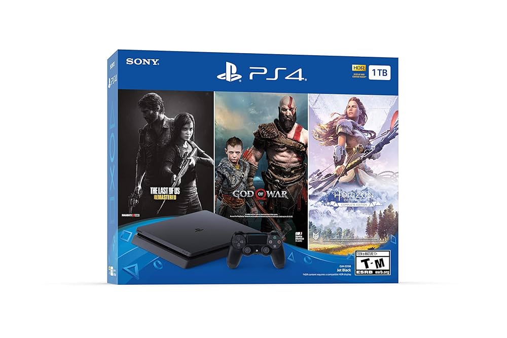 SONY - call of duty /  GOD OF WAR / HORIZON セット Sony Playstation 4 Console with Bundle (Last of Us, God of