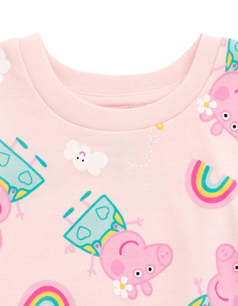 Amazon.com: Peppa Pig Toddler Girls French Terry Sweatshirt