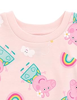 Pepepe2 peppa pig pinkシリーズ Peppa Pig Toddler Girls Fleece Zip Up Hoodie Pink 5T