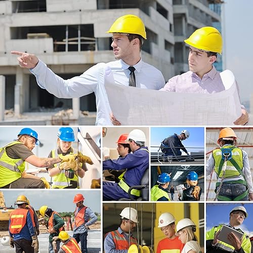 Miniatura 5 de Casco de seguridad personalizado para hombre, logotipo personalizado, construcción, casco, suspensión para el trabajo, hogar, protección para la