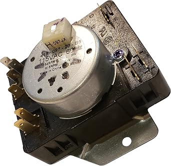 W10186032 Clothes Dryer Timer Compatible with Whirlpool Kenmore Sears 115VAC 60Hz 3W, WPW10186032, AP6016544, PS11749835, WPW10186032VP 2116926 AH3500198, by Endurnace Pro