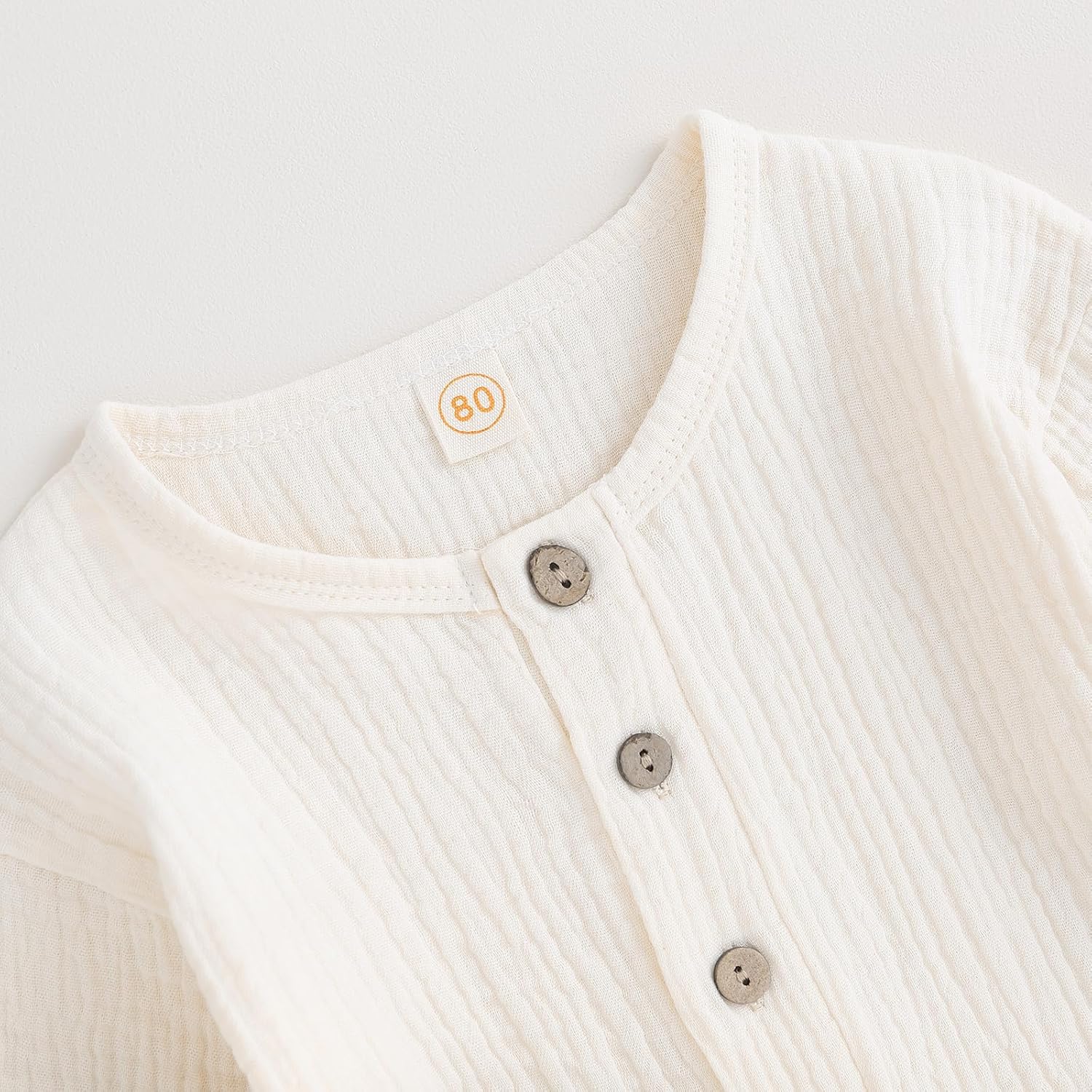 Thorn Tree Toddler Boys Girls Fall Outfits Long Sleeve Button Down Shirt Elastic Waist Pants 2Pcs Little Kids Clothes Set - Image 3