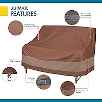 Vista 5 de Duck Covers Ultimate Funda impermeable para sofá de dos plazas de patio, 52 pulgadas