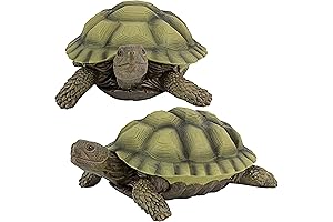 Design Toscano Ceramic Turtles Enhance Any Garden