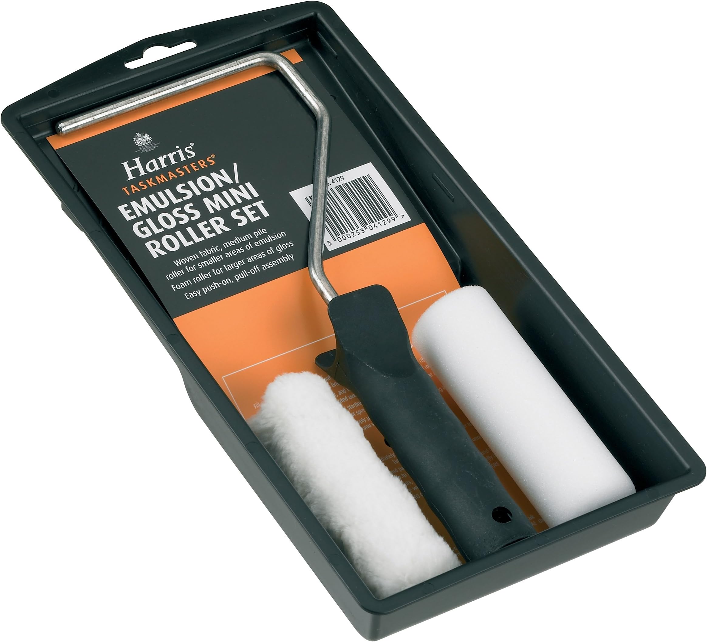 HARRIS 4" TASKMASTER MINI ROLLER SET 4 PCS