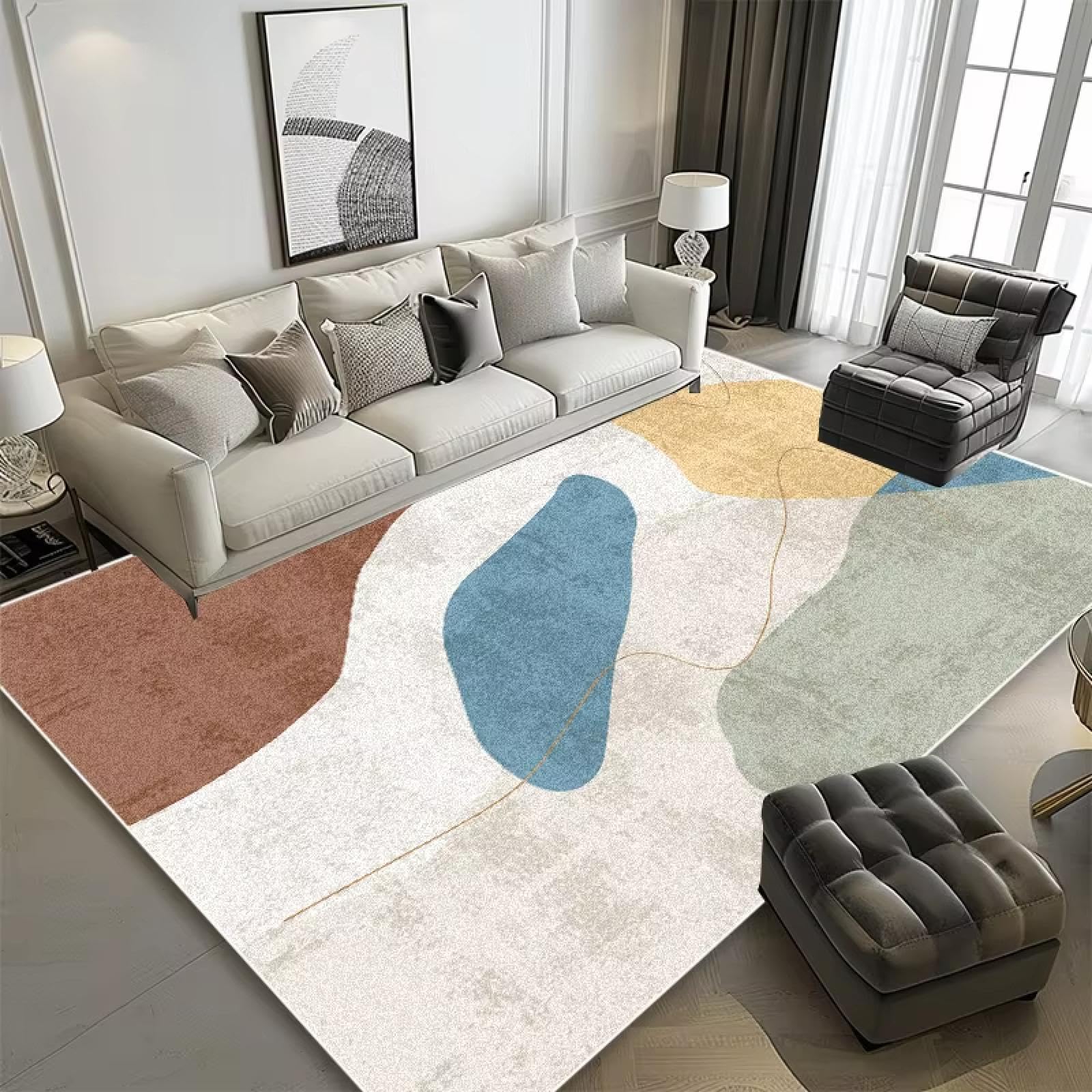 Tapis de décoration pour la maison au design géométrique et finitions soignées 160x230