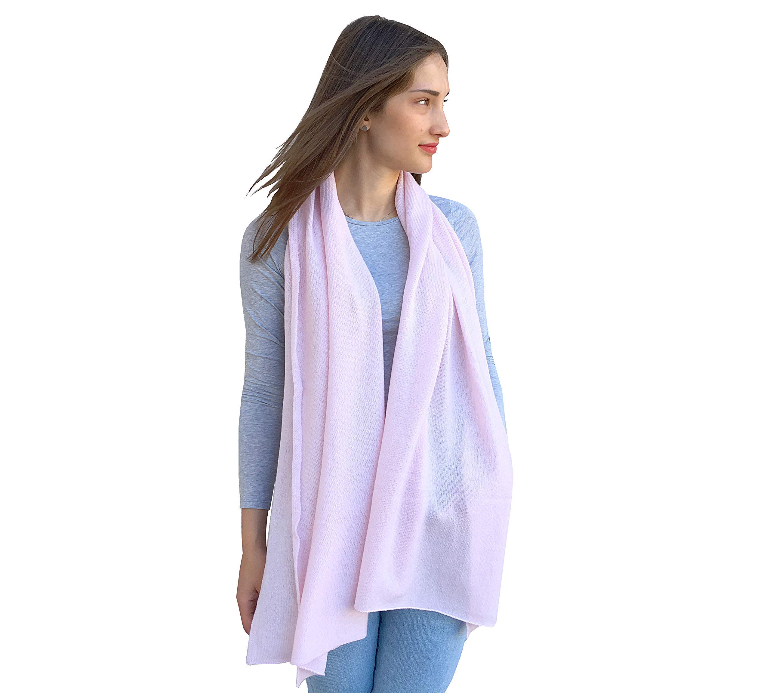Sciarpa Grande Donna Invernale Cashmere 100% Maxi Grande Stola Molto Calda