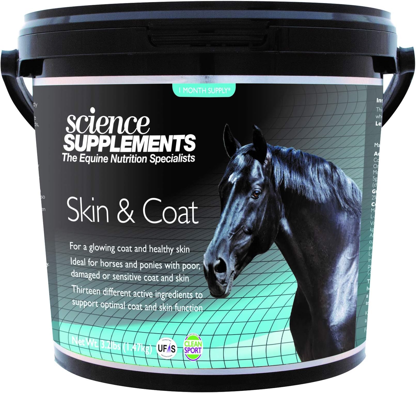 Skin and Coat horses and ponies with poor, damaged or sensitive coat and skin