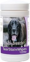 Vista 17 de Healthy Breeds Toallitas quitamanchas de lágrimas de perro para husky siberiano – Más de 100 razas – Limpiador facial de ojos – 70 toallitas