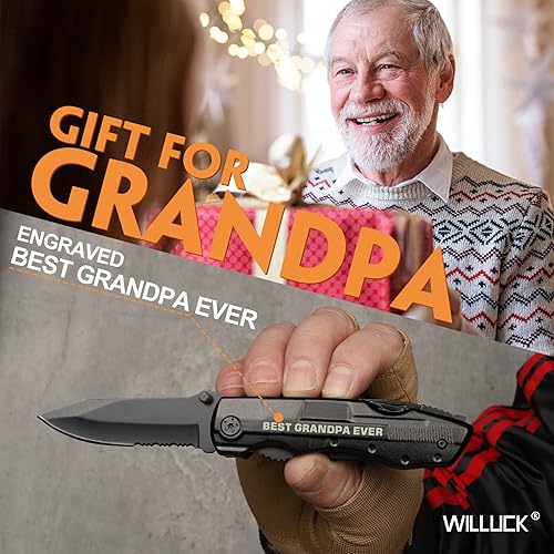 Vista 42 de Regalos para marido y él, regalo ideal para el día de San Valentín, cuchillo multiherramienta "Best Husband Ever", regalo de cumpleaños para marido