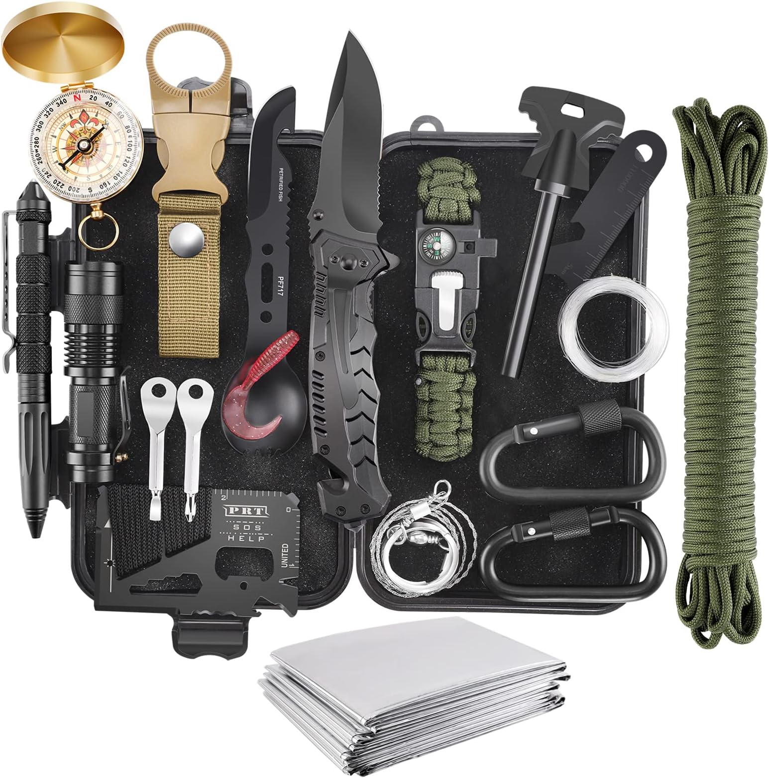 22 in 1 survival kit