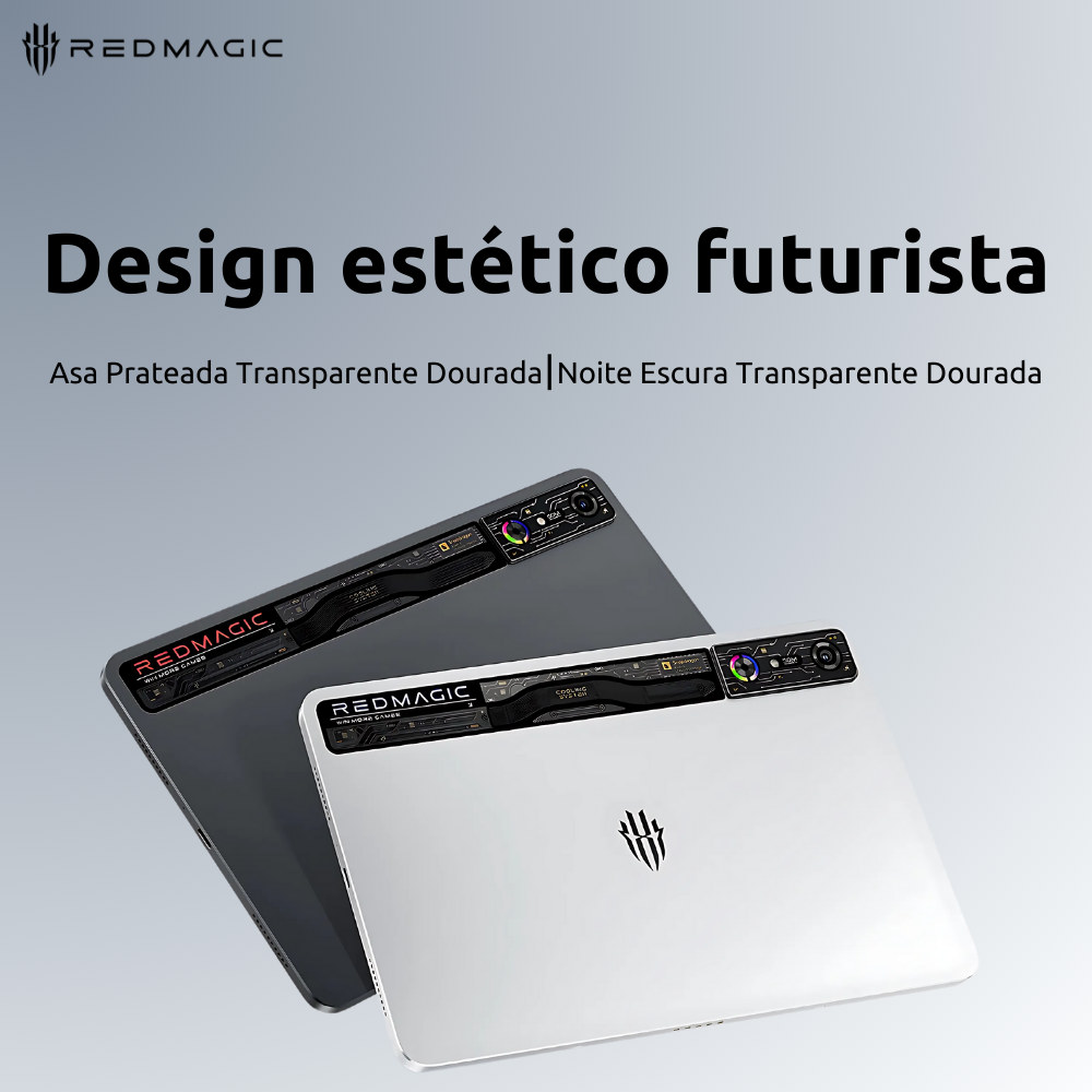 REDMAGIC Nova Gaming Tableta Snapdragon 8 Gen 3 Cor Preto 12GB+