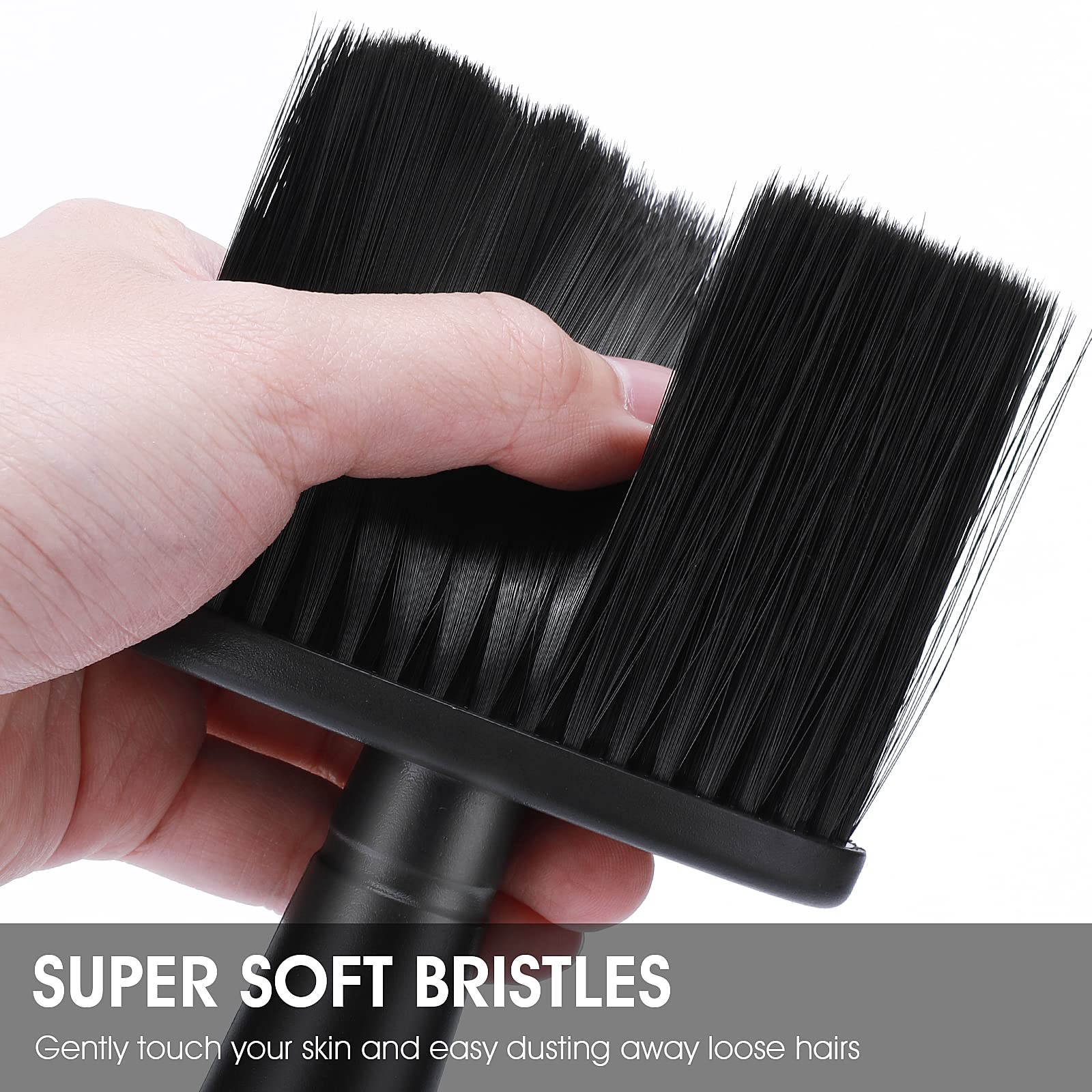 Spazzola da barbiere Spazzola per spolverare il collo Spazzola per il taglio dei capelli Spazzola per il taglio dei capelli Spazzola per spolverare i capelli intorno al collo e alle orecchie