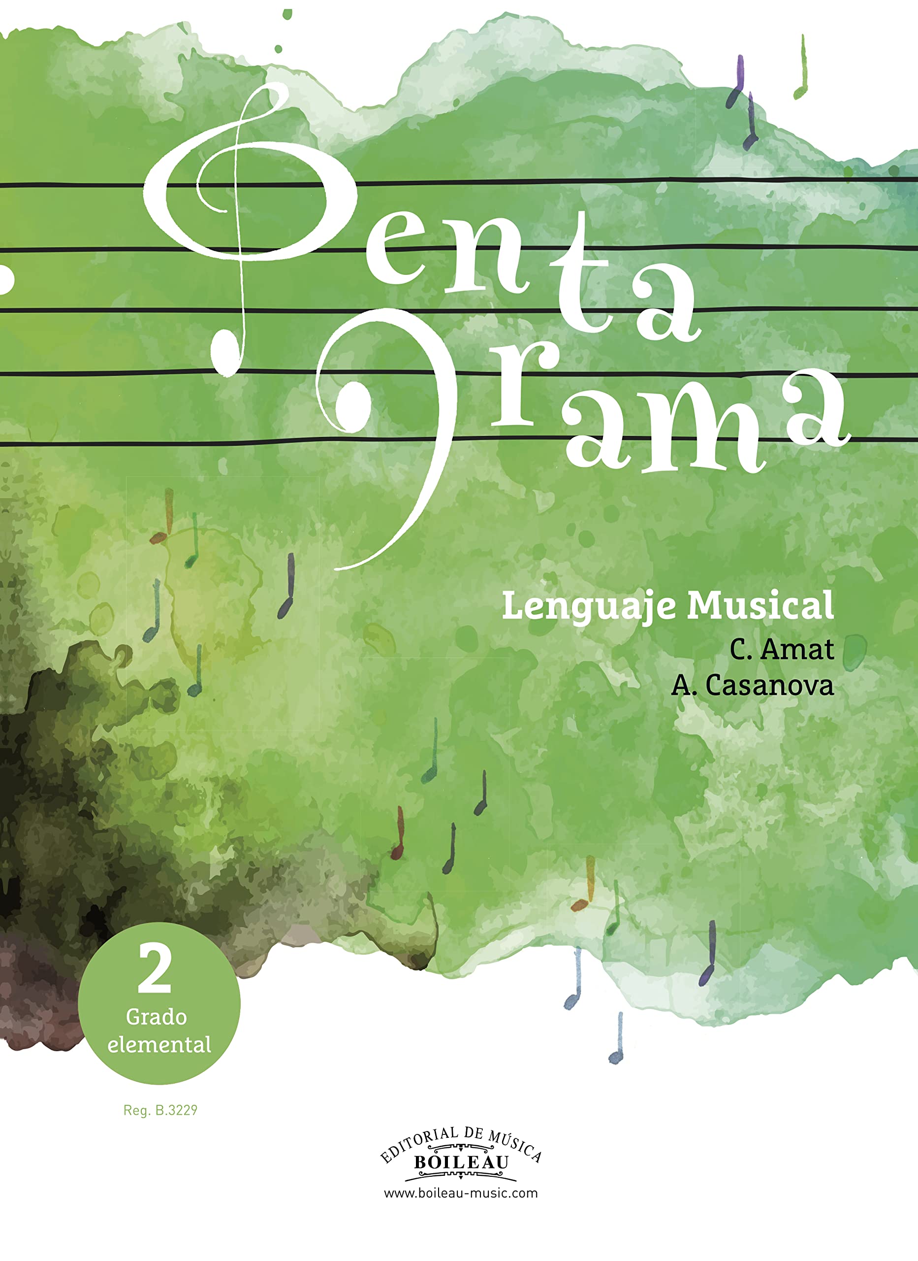 Cahier pentagramme pour langage musical 2 idéal pour le conservatoire