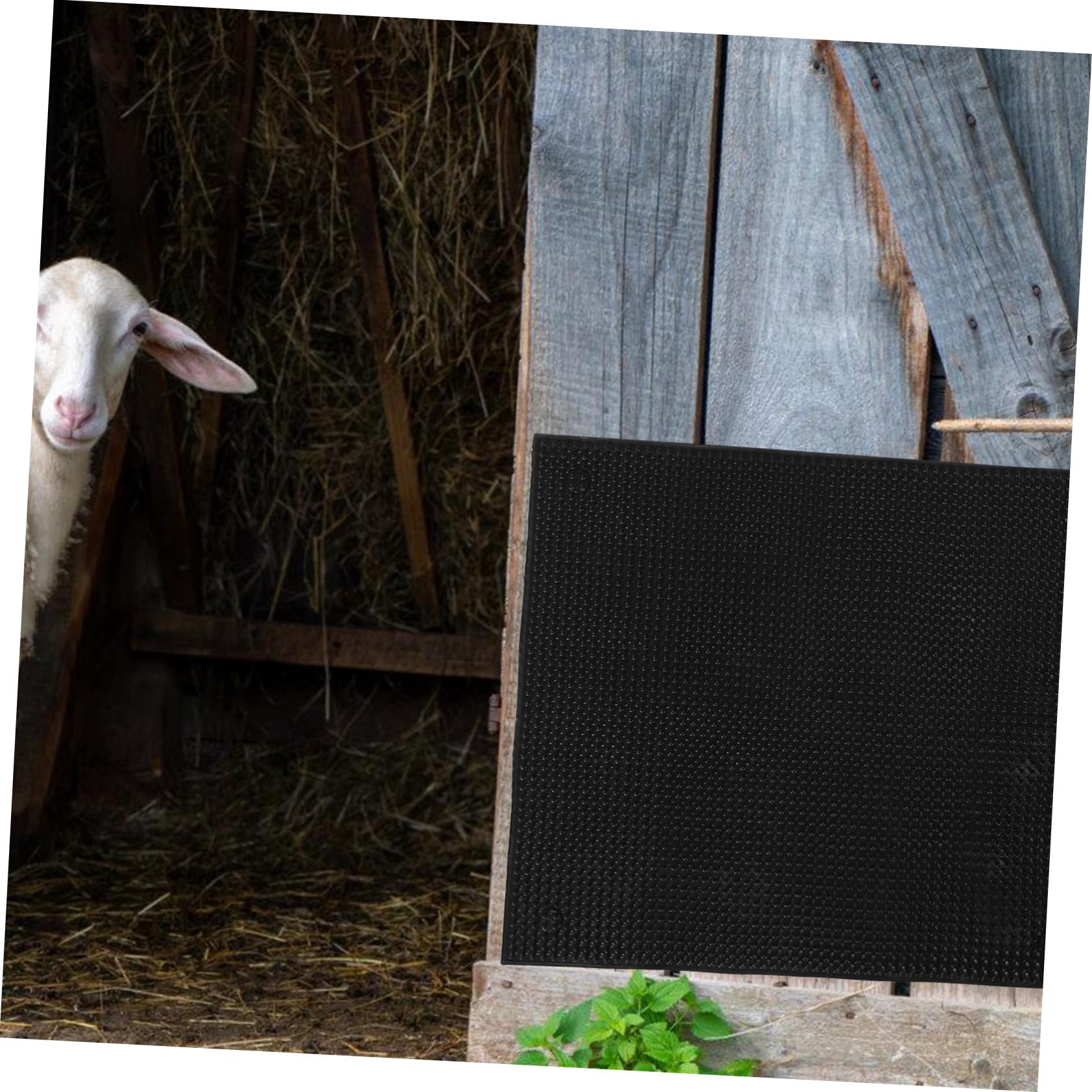 Toddmomy Spazzola per Animali da Fattoria Antiprurito per Bovini e Equini Pannello Resistente per Autonomo Sollievo dal Prurito nel Bestiame Accessorio per Recinti e Scuderie