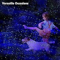 Vista 6 de Firefly Luces de Jardín Proyector Láser de Estrellas, Iluminación Decorativa al Aire Libre con Nebulosa Azul para Jardín Interior y Exterior